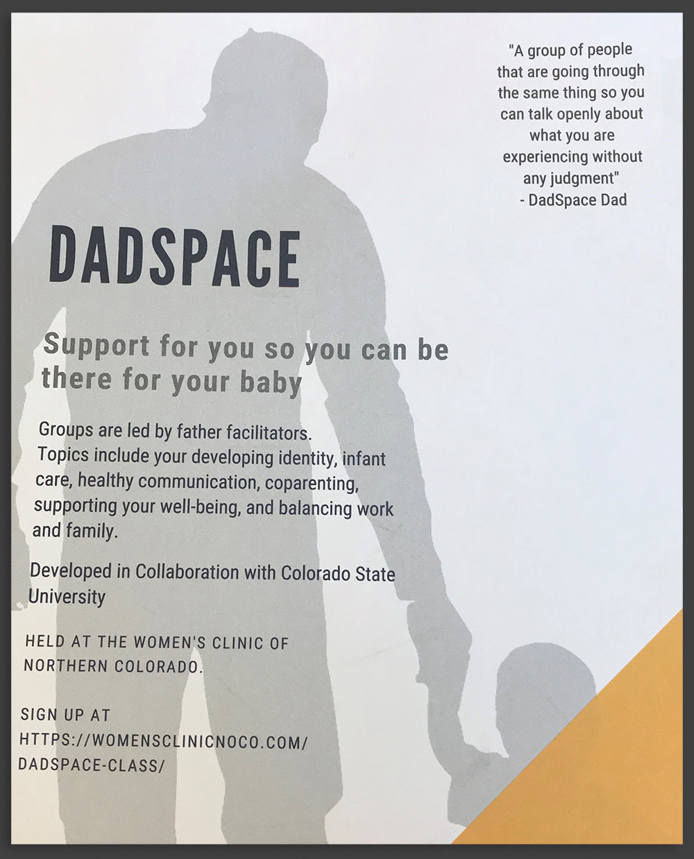 DadSpace poster
