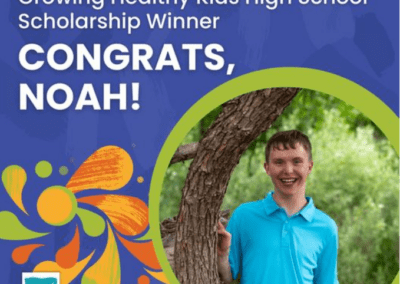 Introducing Noah Anderson: Winner of The 2023 Youth Clinic Growing Healthy Kids High School Scholarship